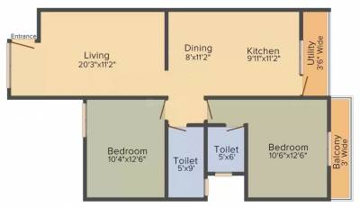  sumukha-residency Floor Plan Floor Plan