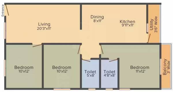  sumukha-residency Floor Plan Floor Plan