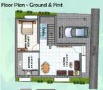 Ground Floor Plan rainbow-villas Floor Plan Ground Floor Plan
