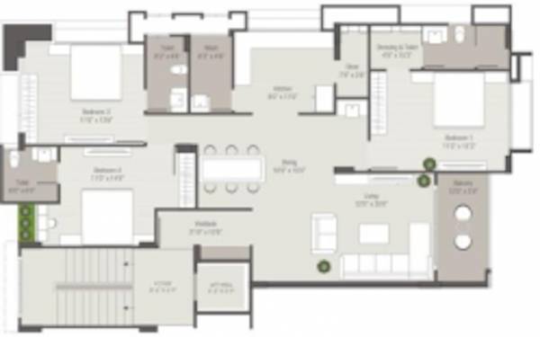  shrimay-residency Floor Plan Floor Plan