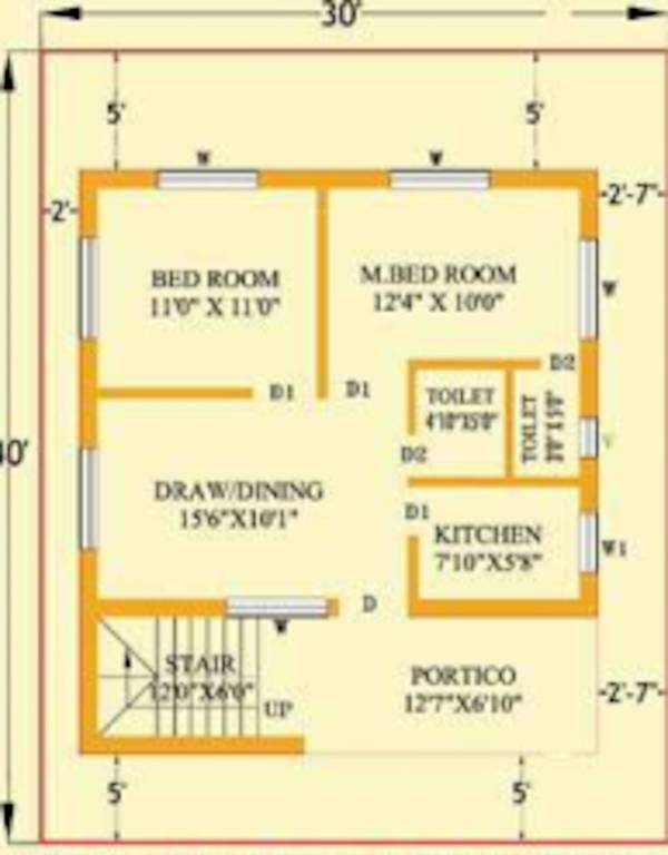 galaxy city Floor Plan Ground Floor Plan