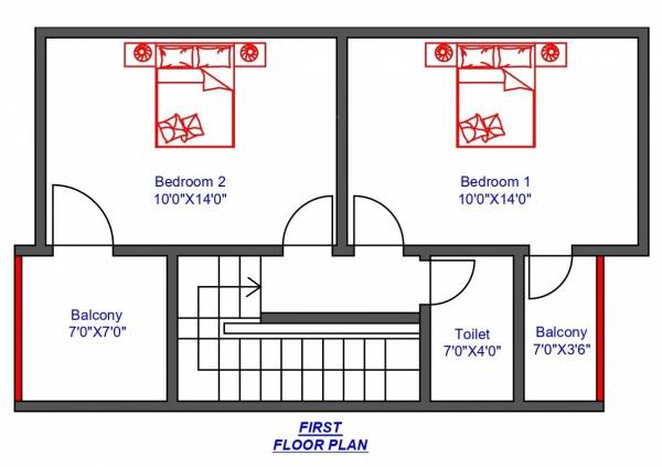  anandam Floor Plan First Floor Plan