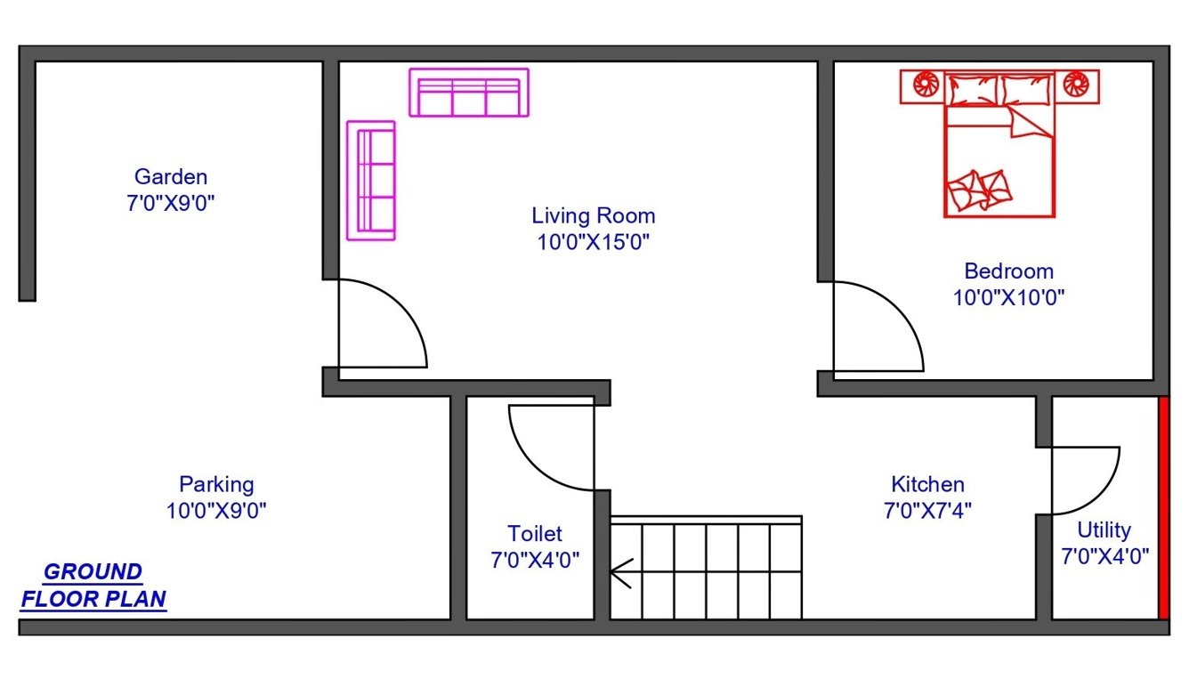  anandam Floor Plan Ground Floor Plan