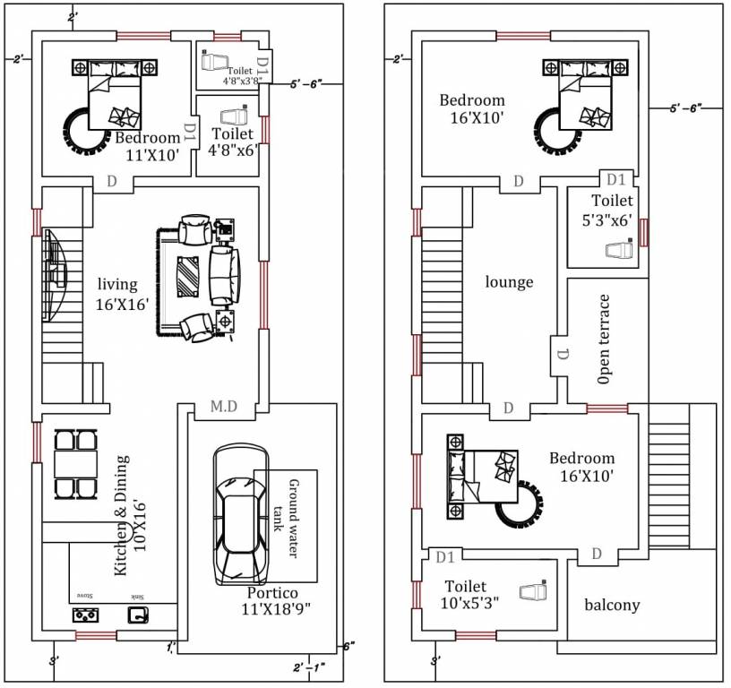  ashraya villas Floor Plan Floor Plan
