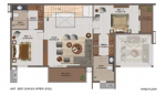 Upper Level Duplex Plan utopia Floor Plan Upper Level Duplex Plan