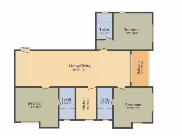  tower-5 Floor Plan Floor Plan