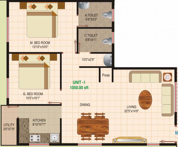  sai-enclave Floor Plan Floor Plan