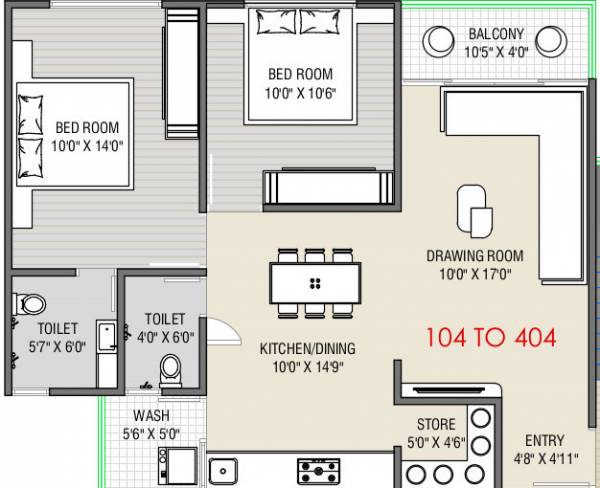  maulin-residency Floor Plan Floor Plan