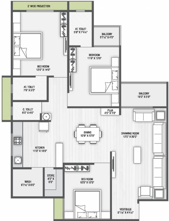  bellevue Floor Plan Floor Plan