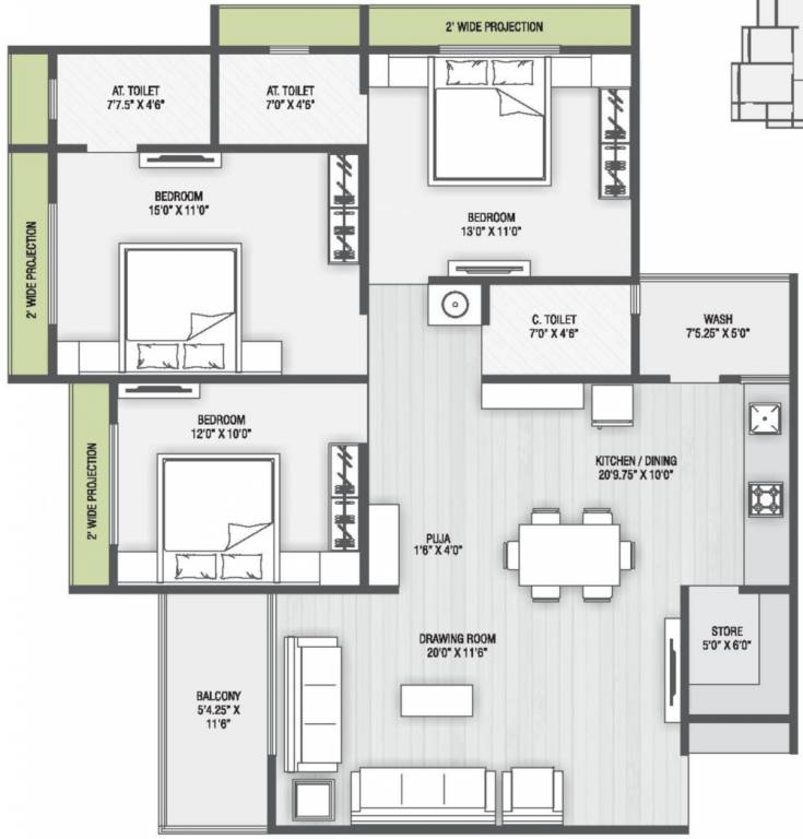  bellevue Floor Plan Floor Plan