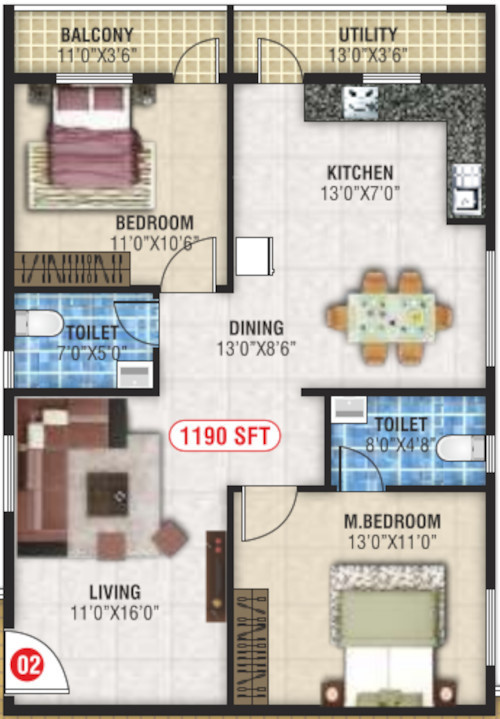  blossom Floor Plan Floor Plan