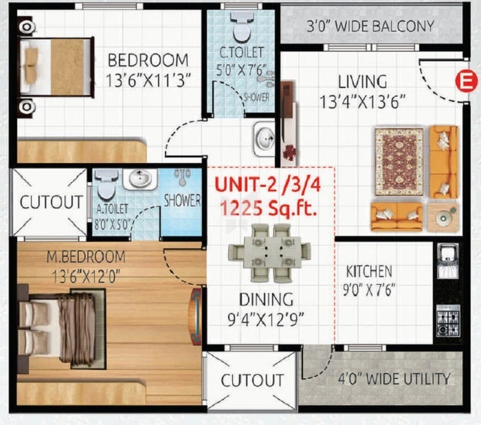  mega blossom Floor Plan Floor Plan