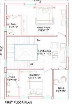  mukka-praveens-signator Floor Plan First Floor Plan