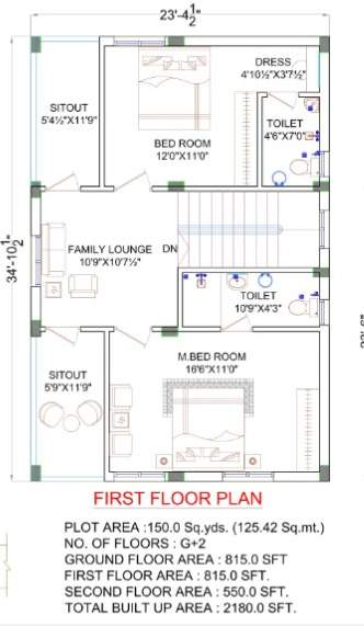  mukka praveens signator Floor Plan First Floor Plan