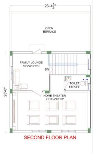  mukka praveens signator Floor Plan Second Floor Plan