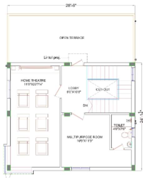  mukka praveens signator Floor Plan Second Floor Plan