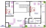  the-leela-sky-villas Floor Plan Upper Level Duplex Plan