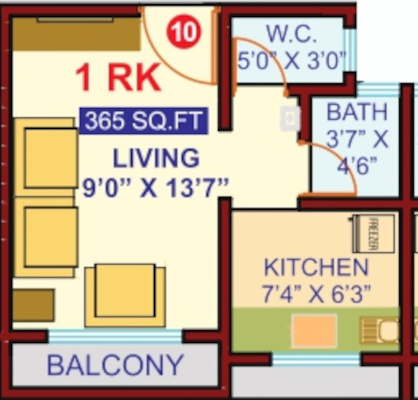  heights Floor Plan Floor Plan