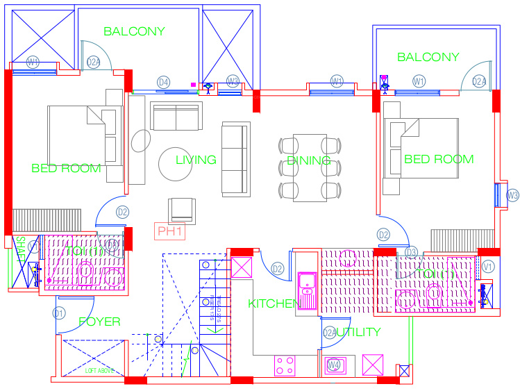 anugraha Floor Plan Lower Level Penthouse Plan