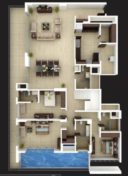  heights Floor Plan Lower Level Duplex Plan
