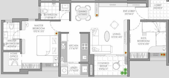  yashwin sukhniwas Floor Plan Floor Plan