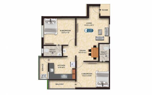  nest-gill-nagar Floor Plan Floor Plan