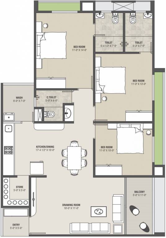  aaryavrund 2 Floor Plan Floor Plan