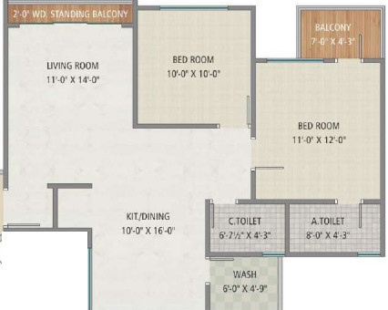 kalyan residency Floor Plan Floor Plan