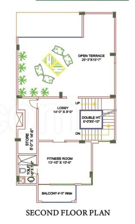 Second Floor Plan ramnath city Floor Plan Second Floor Plan