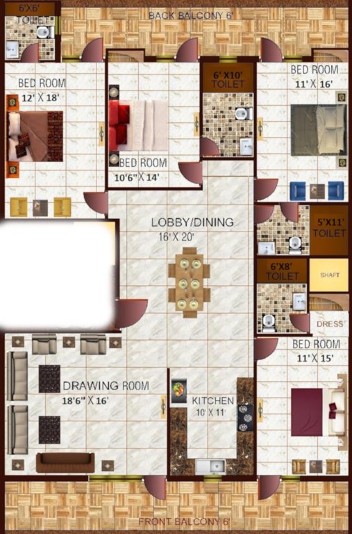  gracious floors 2 Floor Plan Floor Plan