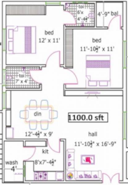  sathvik Floor Plan Floor Plan