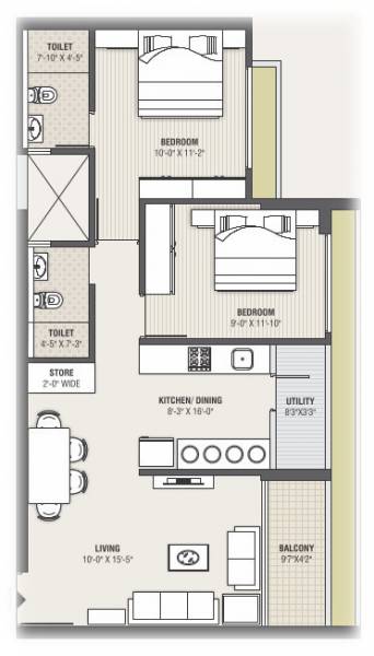  dholeshwar-residency Floor Plan Floor Plan