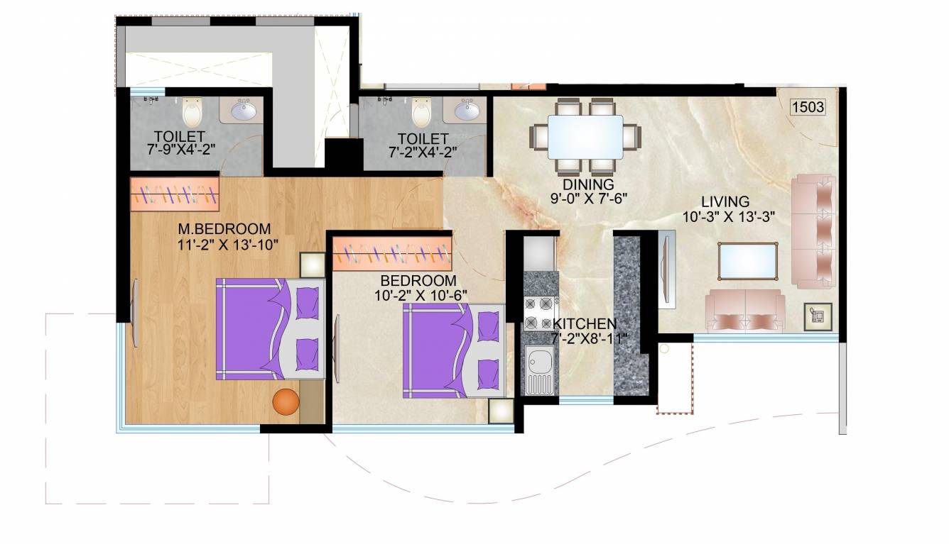  heights Floor Plan Floor Plan