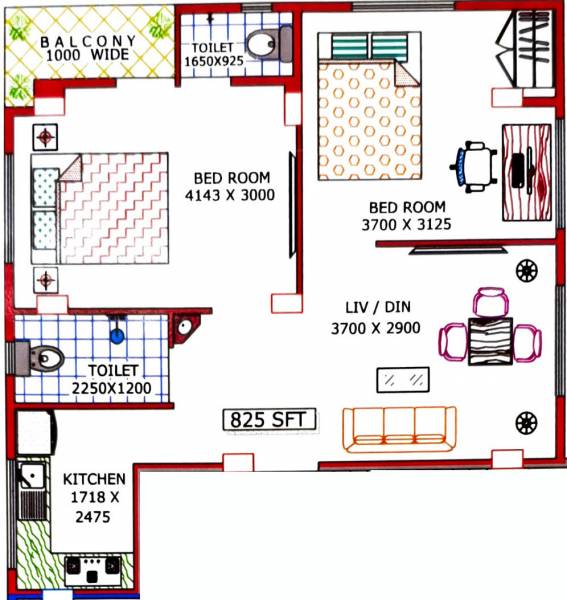  apartment Floor Plan Floor Plan