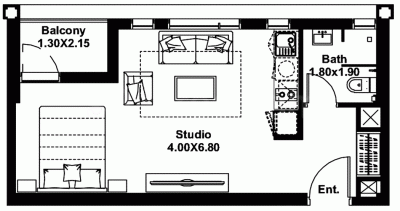 Floor Plan midtown-by-deyaar Floor Plan Floor Plan