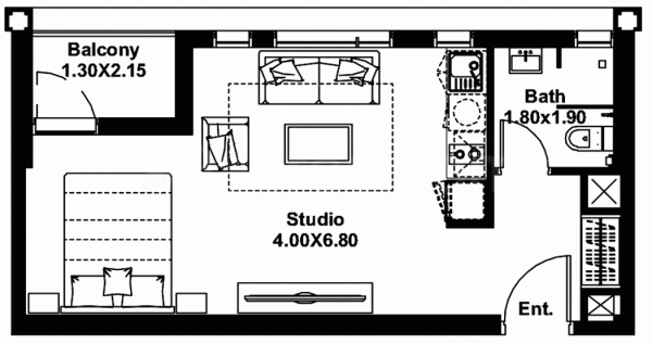  midtown-by-deyaar Floor Plan Floor Plan