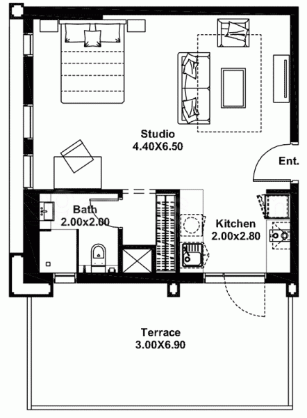 midtown-by-deyaar Floor Plan Floor Plan