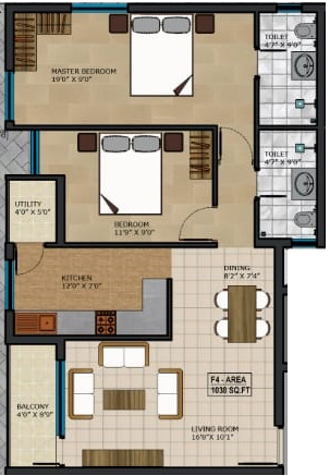 residency Floor Plan Floor Plan