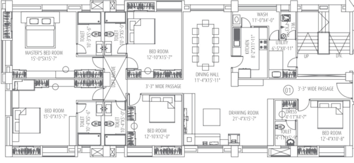 Floor Plan oasis tower 3 Floor Plan Floor Plan
