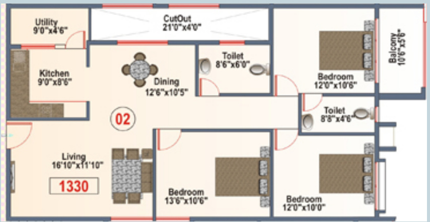  serene Floor Plan Floor Plan