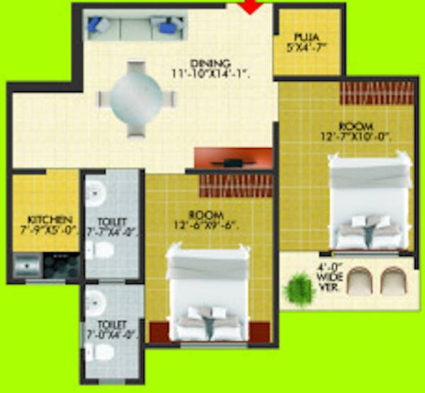  rishra-gopal-enclave Floor Plan Floor Plan
