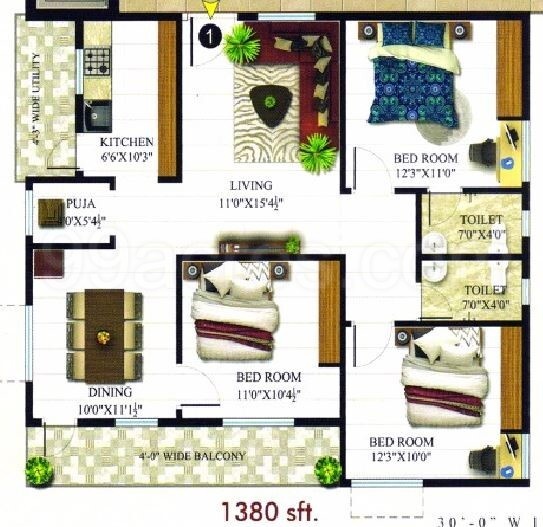  sai-castle Floor Plan Floor Plan