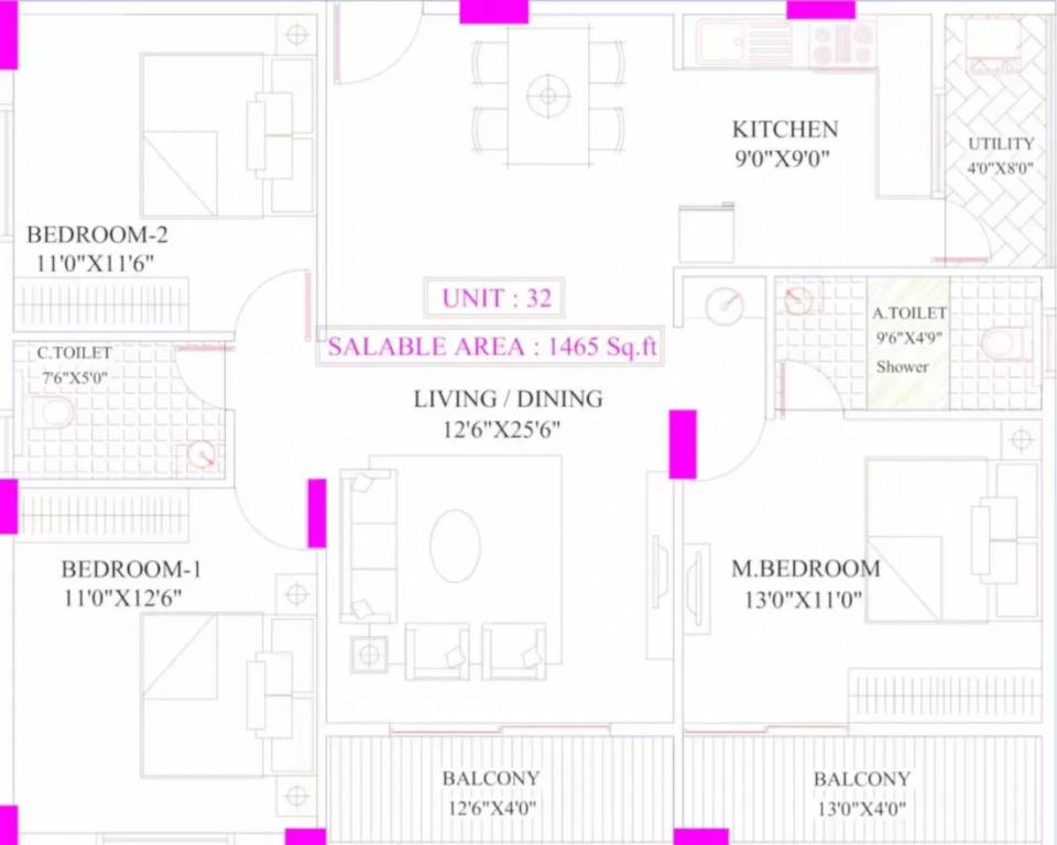  sai silicon city Floor Plan Floor Plan