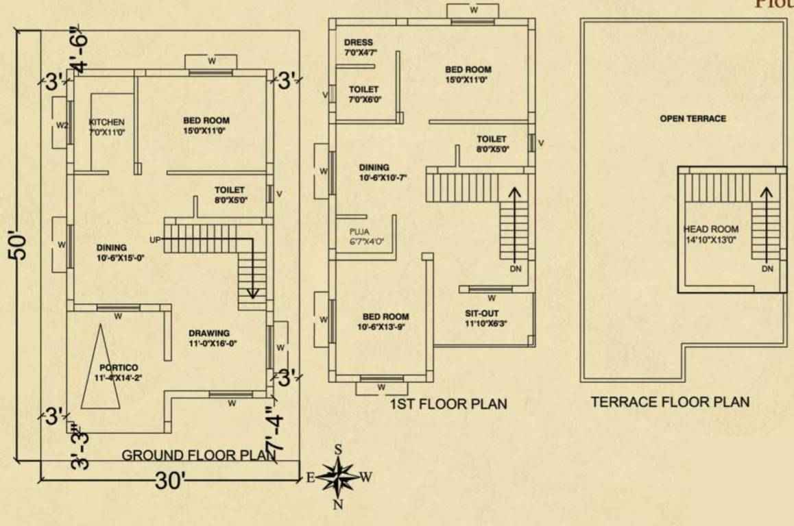  sai vinayak villa phase 2 Floor Plan Floor Plan