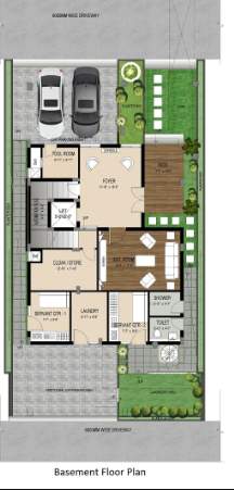  hills hanging gardens villas Floor Plan Basement Floor Plan