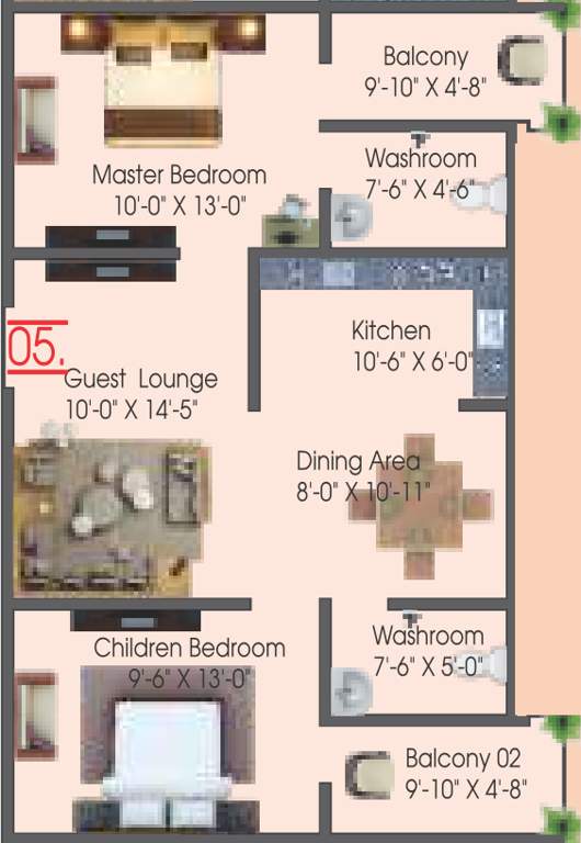  gayatri enclave Floor Plan Floor Plan