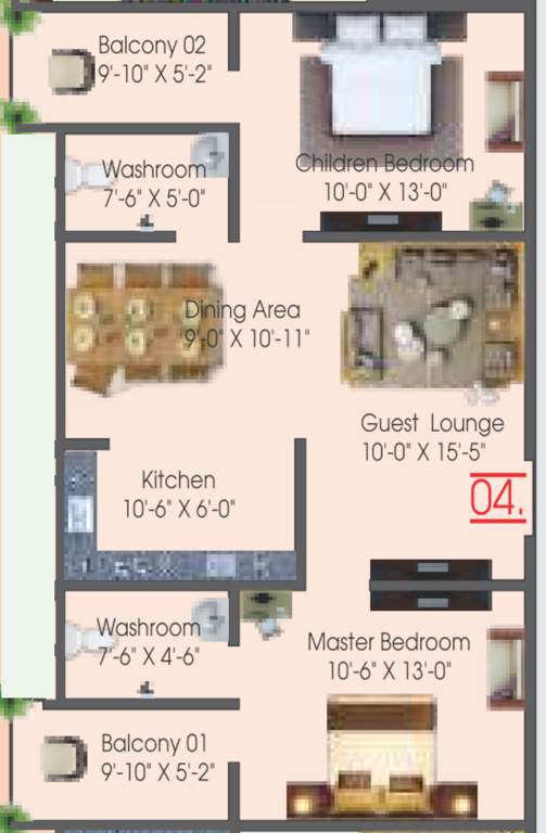  gayatri enclave Floor Plan Floor Plan