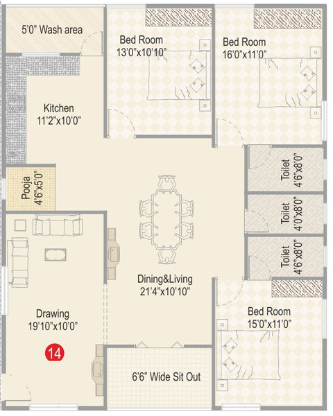  heights-two Floor Plan Floor Plan