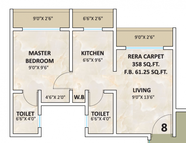  a-h-sapphire Floor Plan Floor Plan
