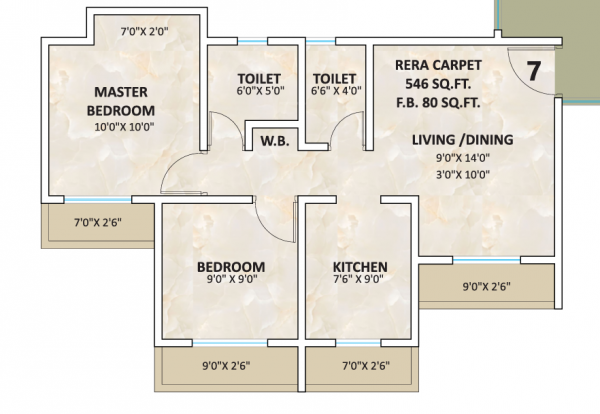  a-h-sapphire Floor Plan Floor Plan